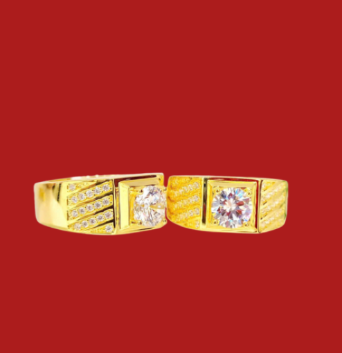 Nhẫn vàng 610 mẫu 3