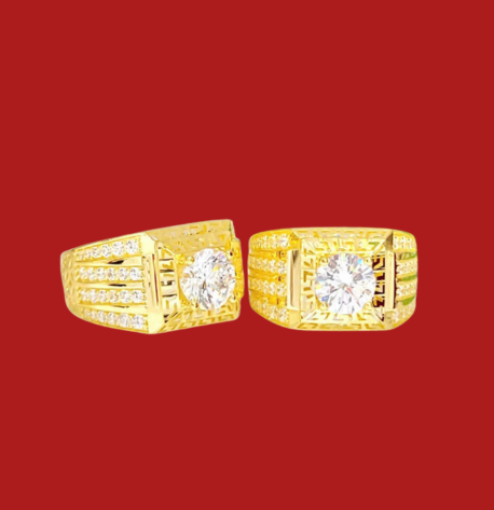 Nhẫn vàng 610 mẫu 2