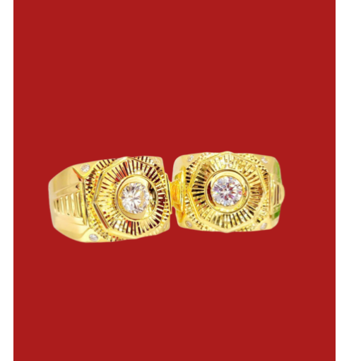 Nhẫn vàng 610 mẫu 5